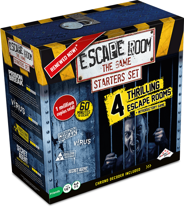 Escape Room The Game Thrilling and mysterious board game Are you ready for the challenge?