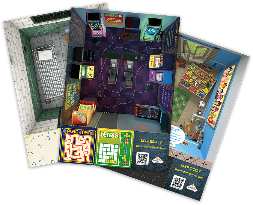 Escape Room The Game Thrilling and mysterious board game Are you ready for the challenge?