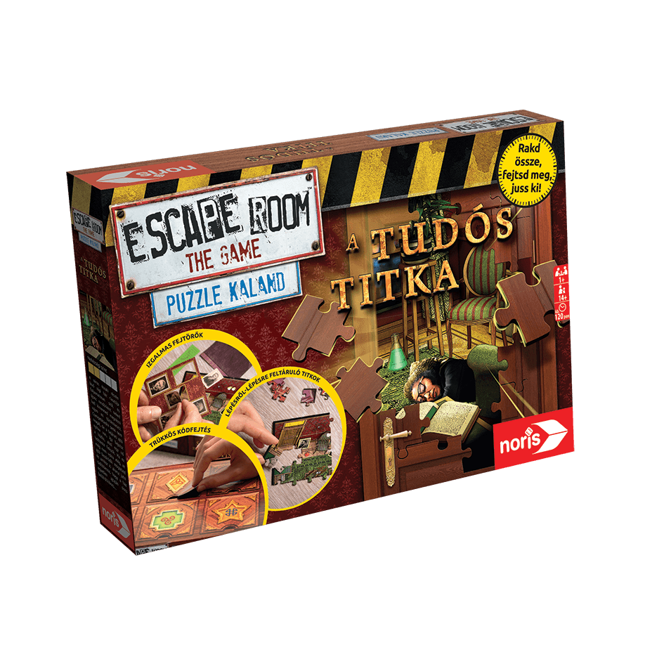 Puzzle kaland - A tudós titka